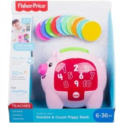 Fisher Price Laugh & Learn Count & Rumble Piggy Bank
