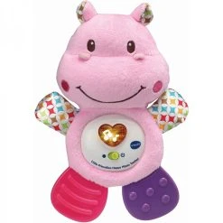 VTech Little Friendlies Happy Hippo Teether Pink