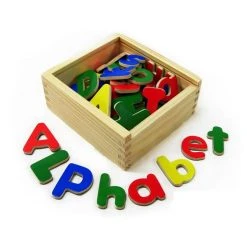 Other Magnetic Letters Wood 52 Piece