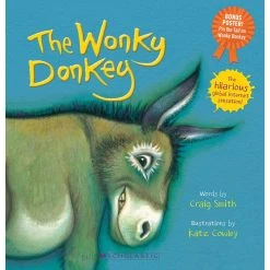 Scholastic Childrens Book The Wonky Donkey Pin The Tail On The Wonky Donkey
