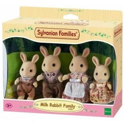 Sylvanian Families Milk Rabbit Family