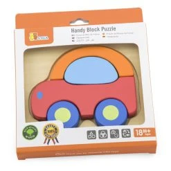 Other Mini Wood Block Puzzle Car