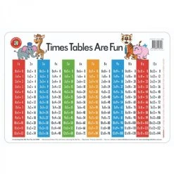 Other Placemat Times Tables Are Fun
