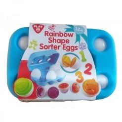 Other Rainbow Shape Sorter Eggs In Carton
