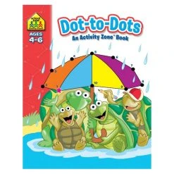 School Zone Activity Dot To Dots