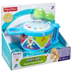 Fisher Price Laugh & Learn Tap & Teach Drum