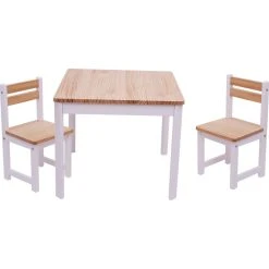 Other Wooden Table With Two Chairs