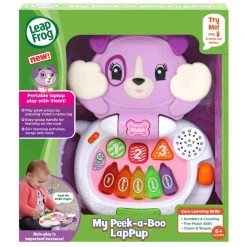 Leapfrog Peek A Boo LapPup Violet