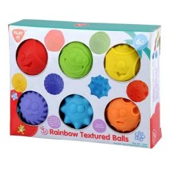Other Sensory Rainbow Textured Balls 6 Pack