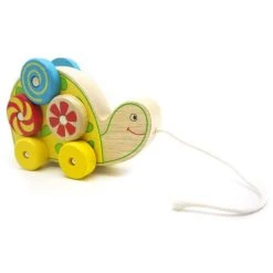 Kaper Kidz Pull-A-Long Spinning Pattern Turtle