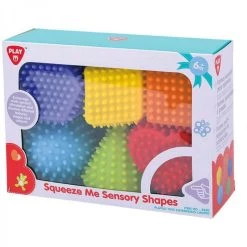 Playgo Squeeze Me Sensory Shapes 6 Pack