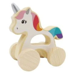 Other Wooden Unicorn On Wheels