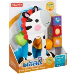 Fisher Price Fisher-Price Roller Blocks Tumblin Zebra