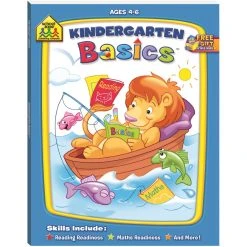 School Zone Workbook Kindergarten Basics