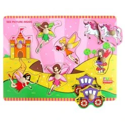 Other Wood Knob Puzzle Fairy