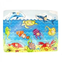 Other Peg Puzzle Sea Animals
